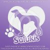 Love Salukis Car Decal