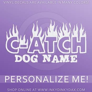 Personalized Dog Agility Decals