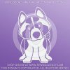 Cartoon Akita Vinyl Decals