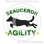 Embroidered Embroidered Beauceron Agility Shirts