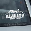 Agility Beauceron Car Stickers