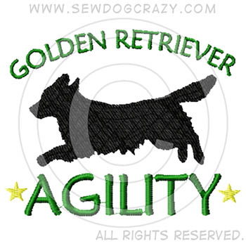 Golden Retriever Agility Gifts