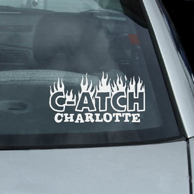 Personalized C-ATCH Dog Agility Decal