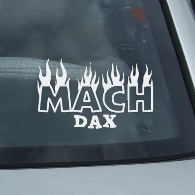 Customized MACH Dog Agility Vinyl stickers