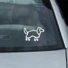 Irish Setter Stick Figure Vinyl Decals