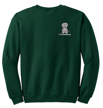 Cartoon Irish Wolfhound Sweatshirt