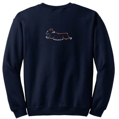 Pembroke Welsh Corgi Agility Sweatshirt Embroidery