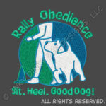 Rally Obedience Embroidery
