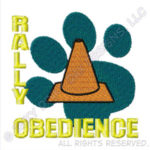 Rally Obedience Embroidery Gifts