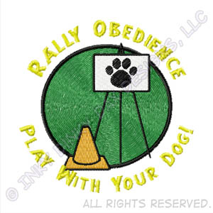 Rally Obedience Embroidery Gifts