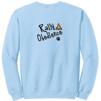 Sparkly Rally Obedience Sweatshirt