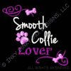 Pretty Smooth Collie Embroidered Apparel