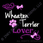 Pretty Soft Coated Wheaten Terrier Embroidered Apparel