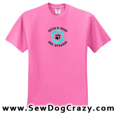 Embroidered Rally Obedience Shirts