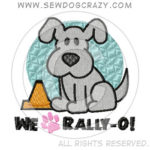 Cartoon Embroidered Rally-O Shirts