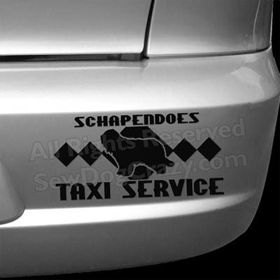 Schapendoes Taxi Bumper Stickers