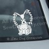 Cartoon Papillon Car Decals