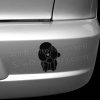 Cartoon Poodle Bumper Sticker