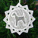 Pretty Airedale Terrier Ornaments