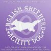 English Shepherd Agility Decals
