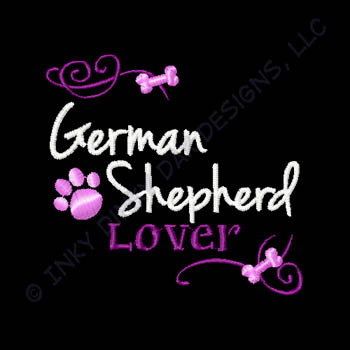 Embroidered German Shepherd Shirts