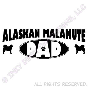 Malamute Dad Apparel