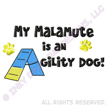 Alaskan Malamute Agility Dog Apparel