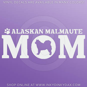 Alaskan Malamute Car Stickers