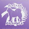 Cool Malamute Decal