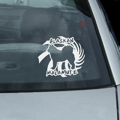Awesome Malamute Decals