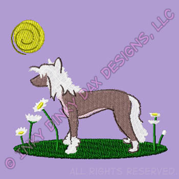 Summer Chinese Crested Embroidery Gifts