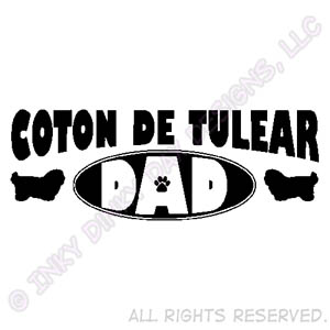 Coton de Tulear Dad Gifts