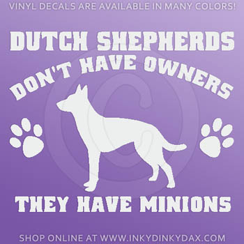 Funny Dutch Shepherd Stickers