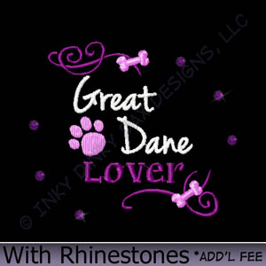 Rhinestone Great Dane Gifts