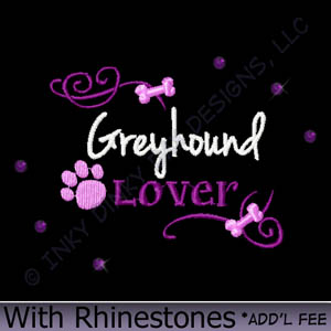 Rhinestone Greyhound Apparel