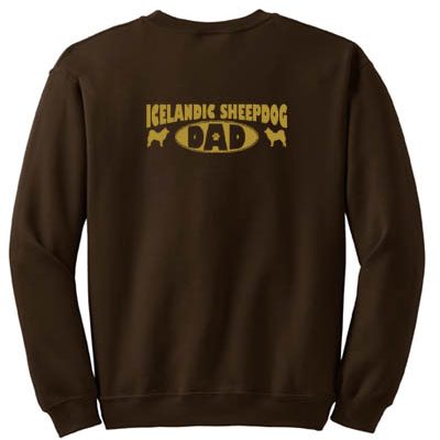 Icelandic Sheepdog Dad Sweatshirt