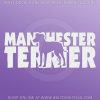 Cool Manchester Terrier Decals