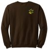 Woodland Camo Paw Print Sweatshirt