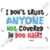 Funny Dog Hair Embroidery Gifts