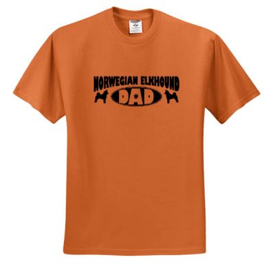 Norwegian Elkhound Dad T-Shirt