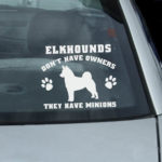 Funny Norwegian Elkhound Decals
