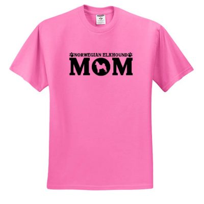 Norwegian Elkhound Mom T-shirt