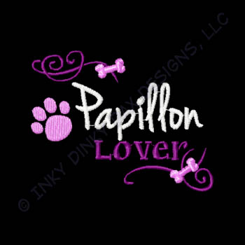 Embroidered Papillon Lover Shirts