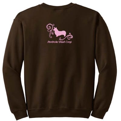 Pretty Rhinestone Corgi Sweatshirt