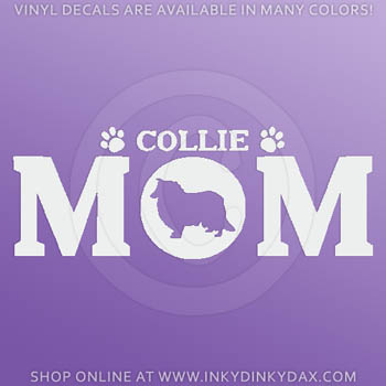 Collie Car Stickers