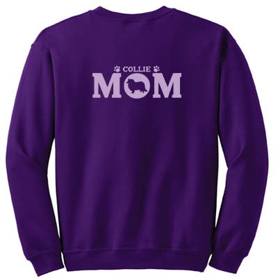 Rough Collie Mom Sweatshirt