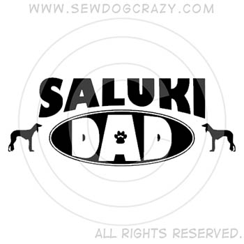 Saluki Dad Shirts