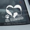 Vinyl Love Saint Bernards Decals