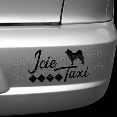 Icie Taxi Bumper Sticker