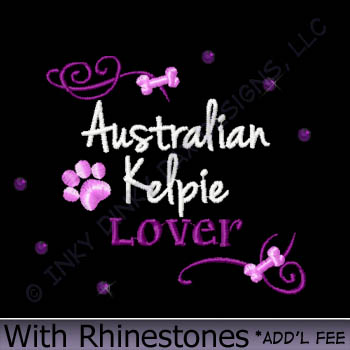Kelpie Lover Rhinestones Shirts